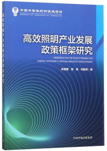 高效照明產業發展政策法規制度框架研究